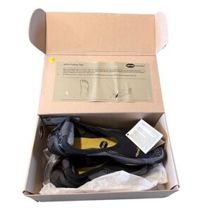 Vibram FiveFingers Jaya Womens 39 Black Silver Barefoot Training Shoes W168